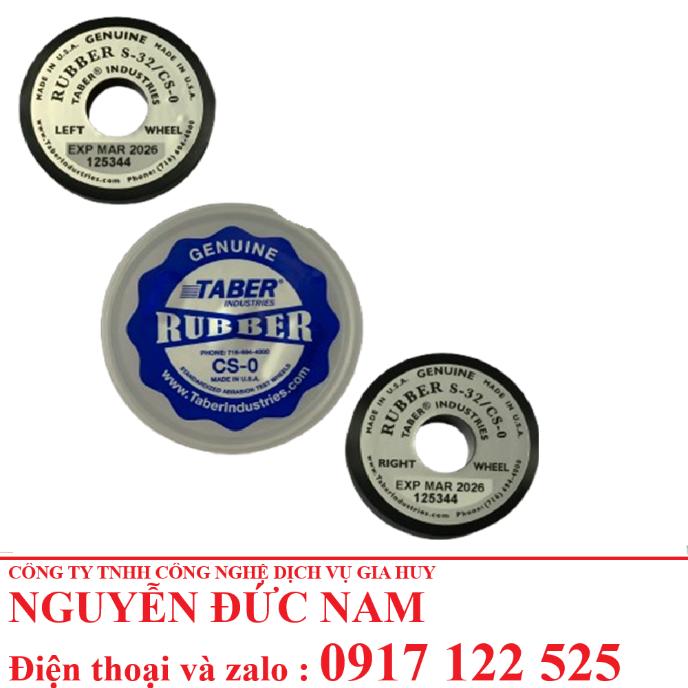 Đá Mài Taber CS-0 – Giải Pháp Mài Mòn Nhẹ Cho Vật Liệu Nhạy Cảm