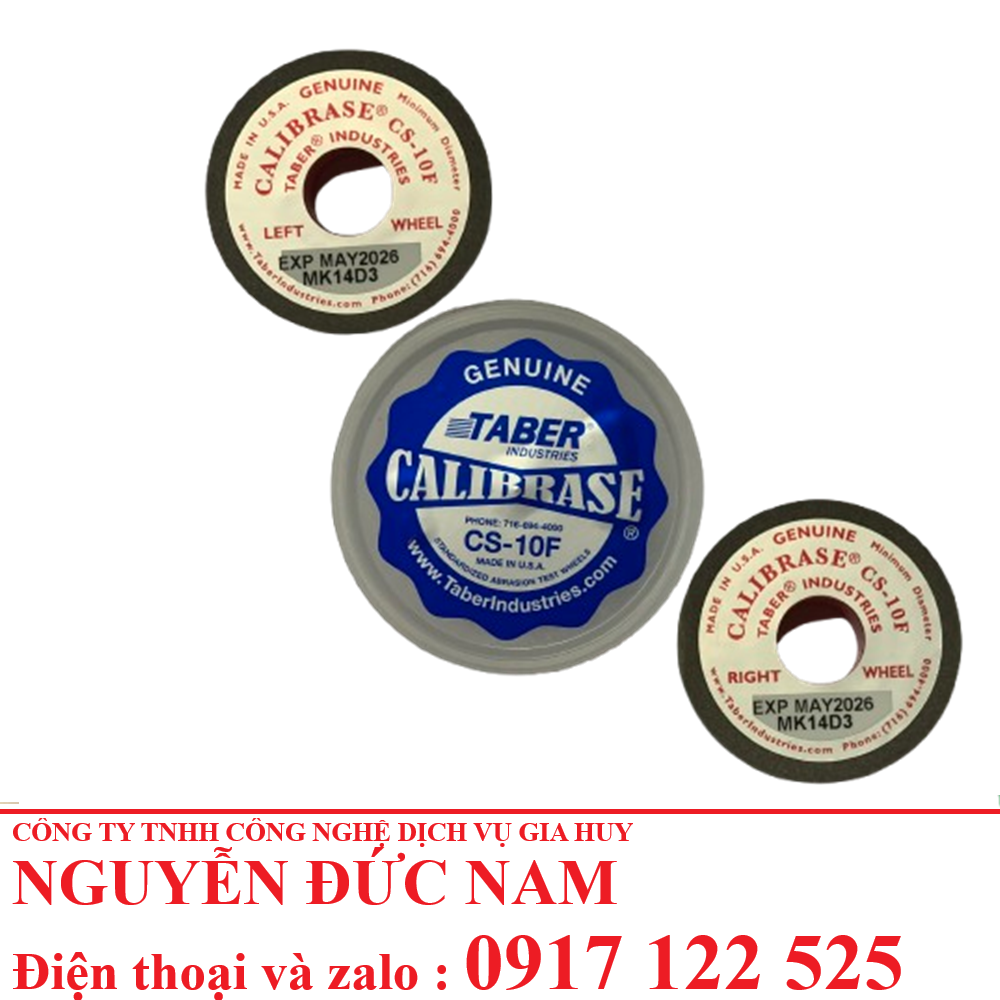 Đá mài Taber CS-10F chính hãng USA (2 viên tròn)