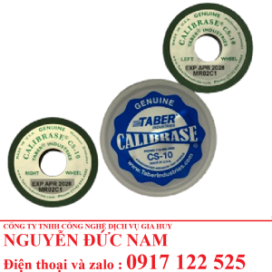  Đá Mài Taber CS-10 (2 Viên) | Kiểm Tra Độ Bền Vật Liệu