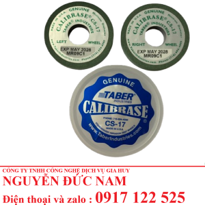 Đá mài Taber CS-17 (2 viên) - USA | Đo độ bền vật liệu chuẩn