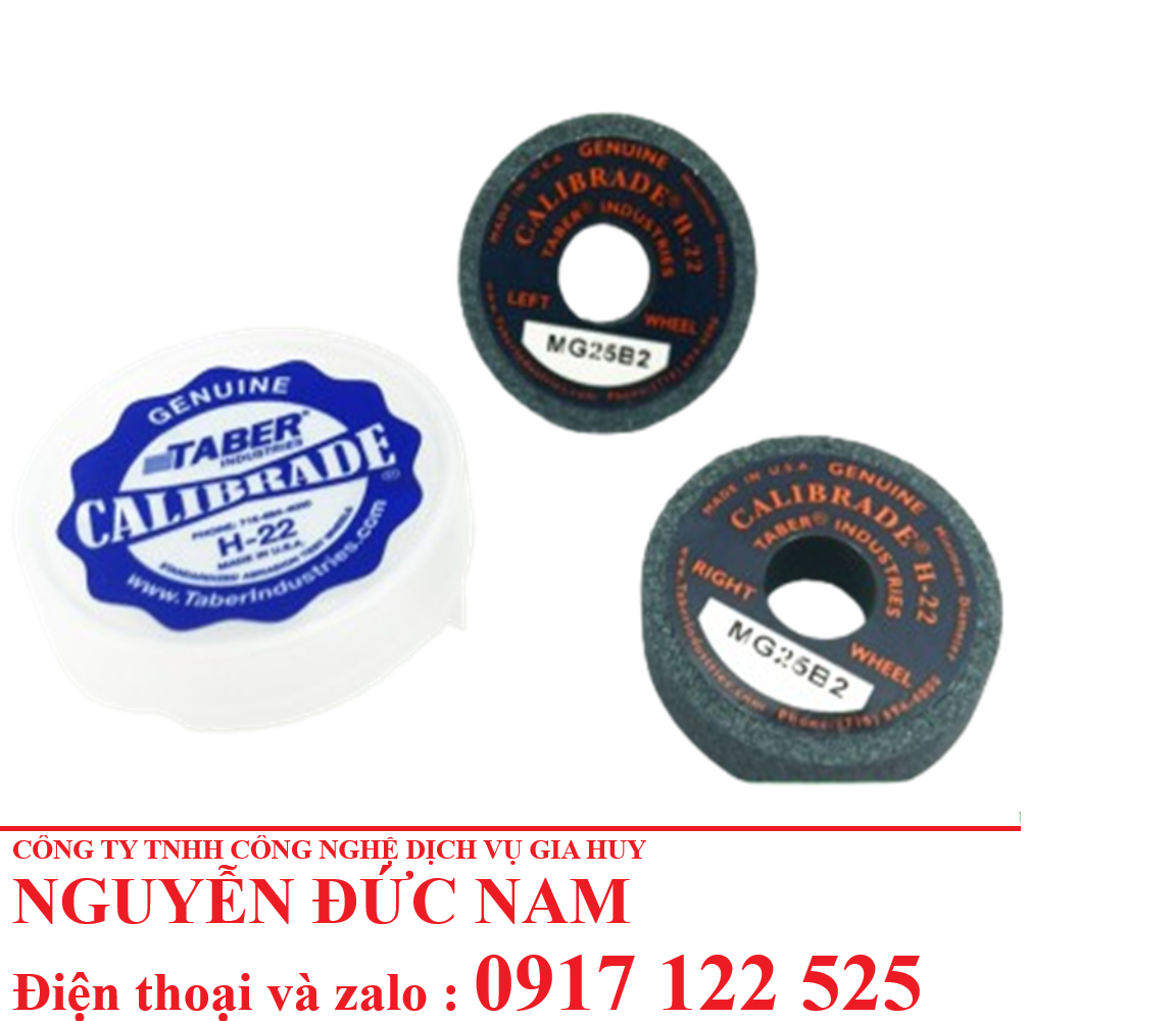 Đá mài Taber H-22 (2 viên) – Coarse USA chính hãng