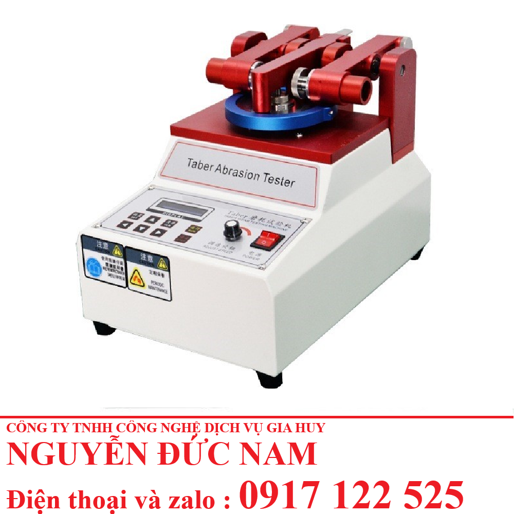 Máy kiểm tra độ mài mòn Taber: Giải pháp đánh giá độ bền vật liệu chính xác cho doanh nghiệp sản xuất
