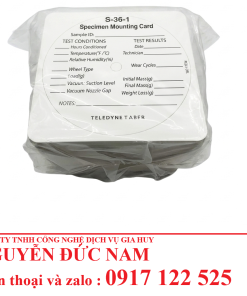 Tấm Gắn Mẫu S-36-1 Taber USA - Phụ Kiện Máy Mài Mòn Chính Hãng