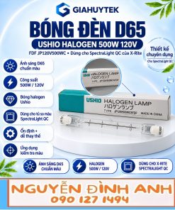 Bóng halogen Ushio FDF 500W 120V dùng trong cấu hình SpectraLight QC phù hợp